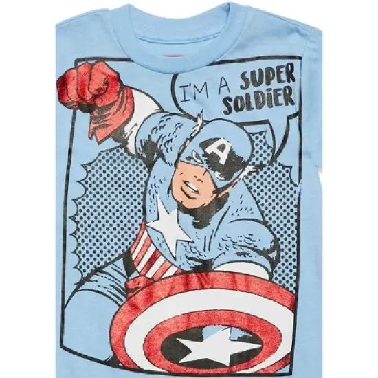Evergreen Classics Marvel 4 Pack Athletic T-Shirts Toddler image {7}