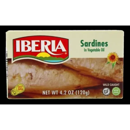Iberia Sardines In Oil 4.2oz image {4}
