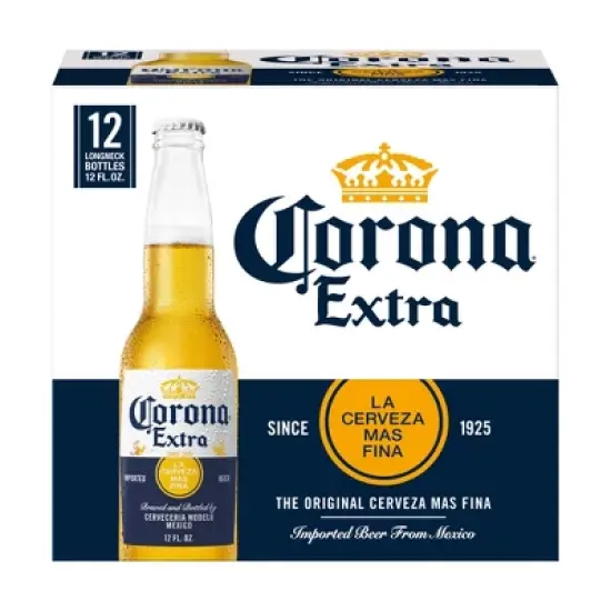 Corona Extra Lager Beer - 12pk/12 fl oz Bottles image {6}