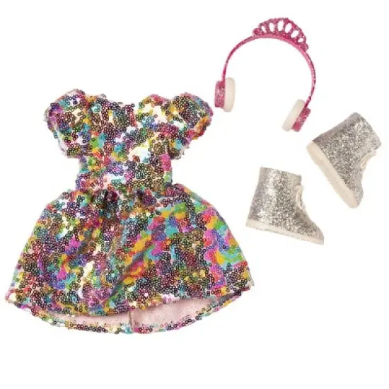 I'M A WOW Never Enough Glitter Box for 14" Fashion Doll image {1}