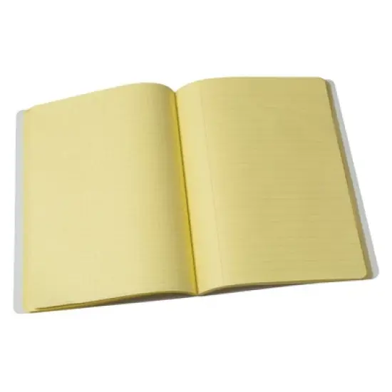 Pacon&reg; Dual Ruled Composition Book, Yellow, 1/4 in grid and 3/8 in (wide) 9-3/4" x 7-1/2", 100 Sheets, Pack of 6 image {2}