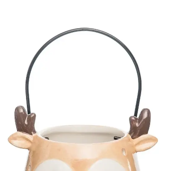 C&F Home Reindeer Lantern image {2}