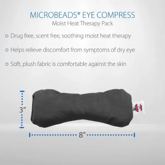 Core Products MicroBeads Eye Compress Moist Heat Therapy Pack image {5}