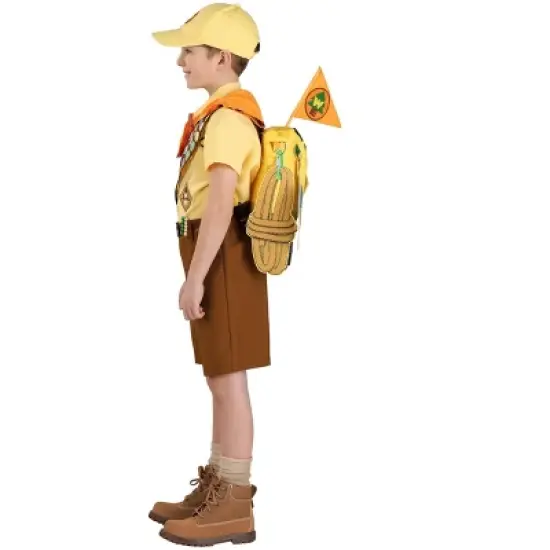 HalloweenCostumes.com Kid's Deluxe Disney UP Russell Halloween Costume | Boy's Wilderness Explorer Adventure Outfit | Disney Costumes for Dress-Up image {3}