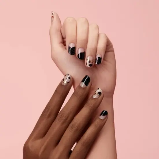 Dashing Diva Glaze Art Studio Mani Bundle - Cheetah Drip and Mini LED Lamp - 33ct image {3}