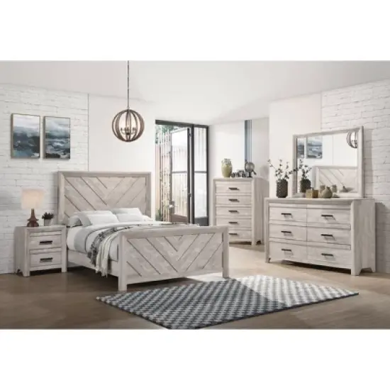 Keely 2 Drawer Nightstand White - Picket House Furnishings image {2}