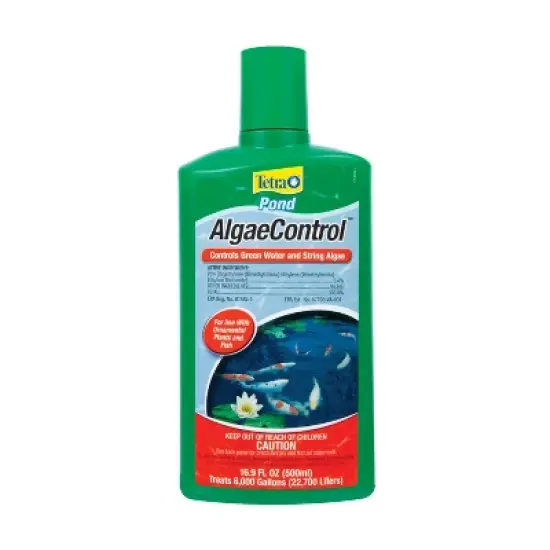 Tetra Pond Algae Control Controls Green Water and String Aquarium Water Conditioner - 16.9 fl oz image {6}