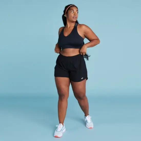 ASICS Women's PR LYTE 4IN RUN SHORT Apparel 2012C104 image {3}