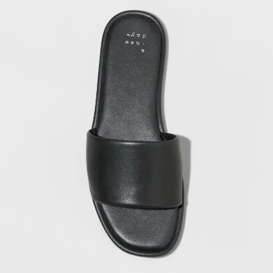 Women's Lulu Slide Sandals - A New Day&trade; image {2}