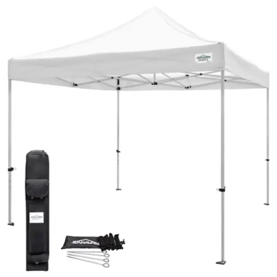Caravan Canopy TitanShade Instant Steel Frame Canopy Kit, White image {5}