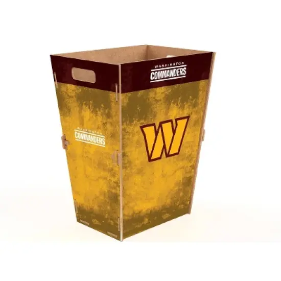 NFL Washington Commanders Football Team Trash Bin - L image {1}