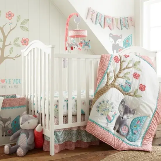 Fiona 5-Piece Nursery Crib Bedding Set - Levtex Baby image {1}