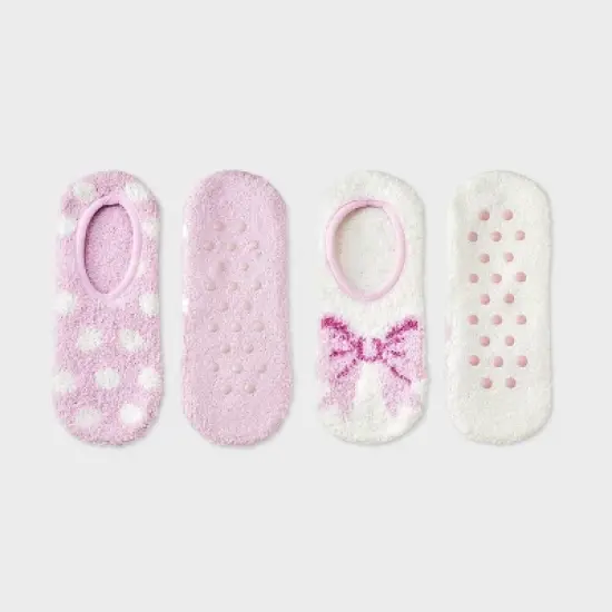 Women's 2pk Cozy Liner Socks - 4-10 image {3}