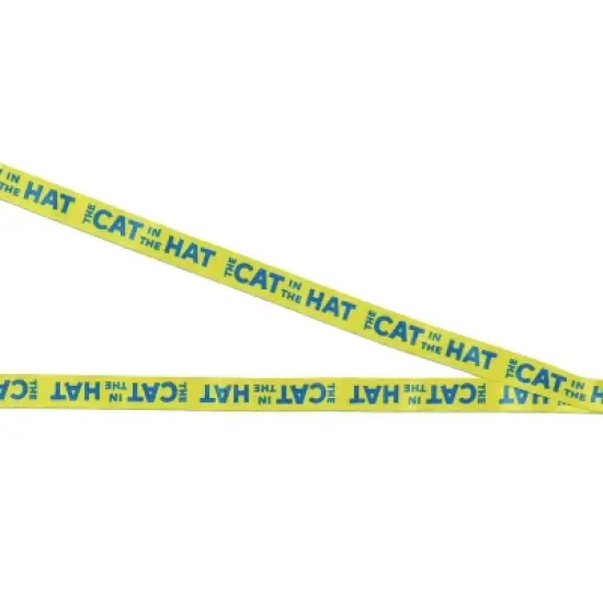 Dr. Seuss Cat In The Hat Breakaway ID Badge Holder Lanyard w/ 2" Rubber Pendant image {2}