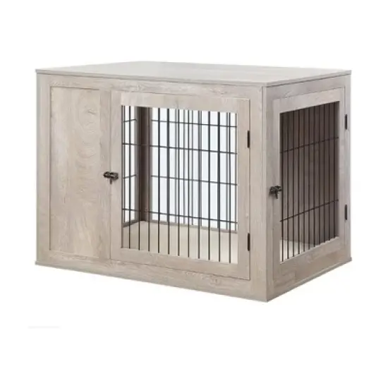 unipaws Double Doors Dog Crate image {1}