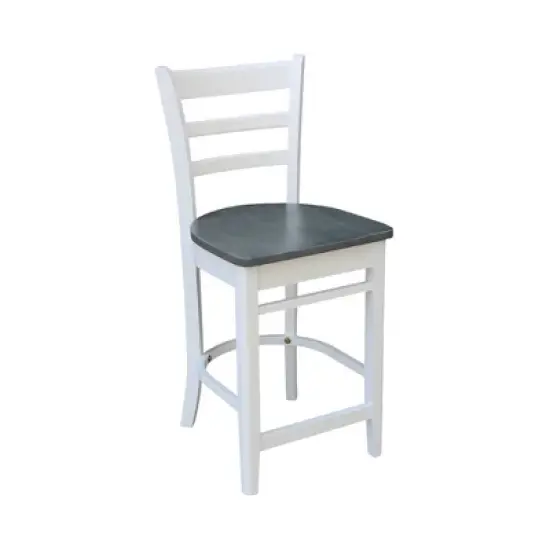 Emily Counter Height Barstool - International Concepts image {2}