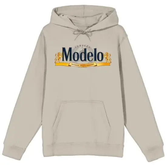 Modelo Classic Logo Women's Natural Graphic Hoodie image {2}