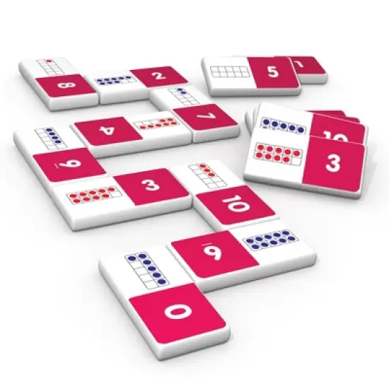 Junior Learning Ten Frames Dominoes, 2 Sets image {2}