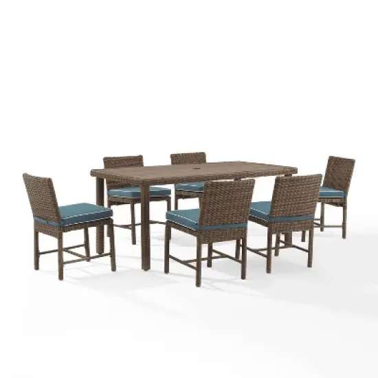 7pc Bradenton Outdoor Steel Dining Set - Crosley
 image {10}