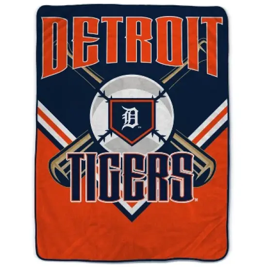 MLB Detroit Tigers On Deck Ultra Cozy Blanket image {3}