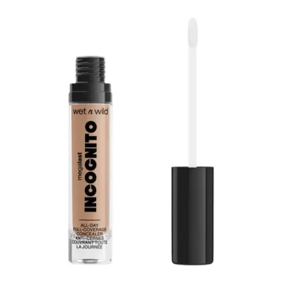Wet n Wild Megalast Incognito Full-Coverage Concealer - 0.18oz image {1}