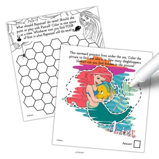 Bendon Disney Princess Licensed Imagine Ink Coloring Book image {3}