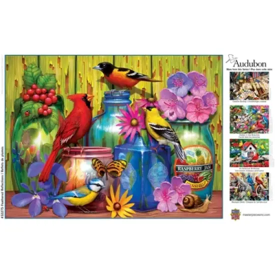 MasterPieces 300 Piece EZ Grip Puzzle - Feathered Reflections - 18"x24" image {4}