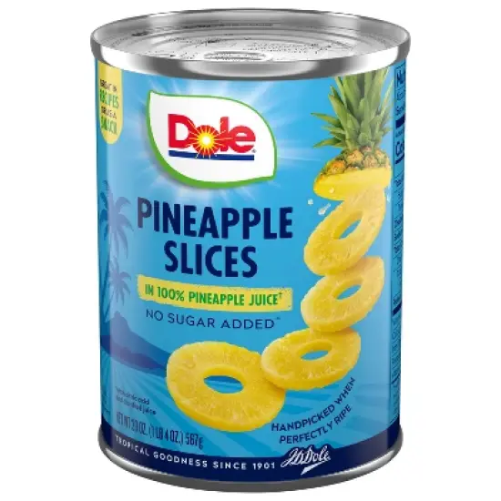 Dole Pineapple Slices in Juice - 20oz image {5}