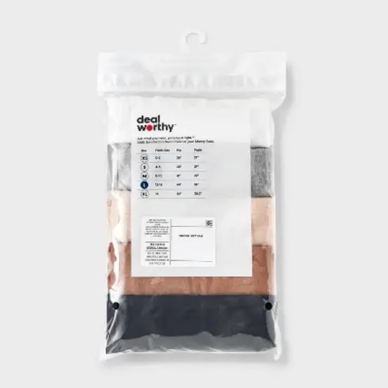 Women's 5pk Cotton Blend Briefs Underwear - Dealworthy&trade; Assorted Neutral image {2}