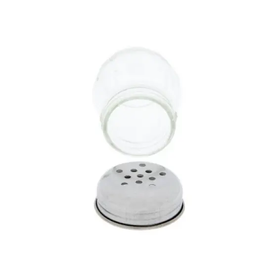 Winco Glass Cheese Shaker, 6 oz image {1}