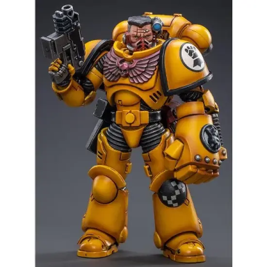 Brother Sergeant Sevito Imperial Fists Intercessors 1/18 Scale | Warhammer 40K | Joy Toy Action figures image {3}