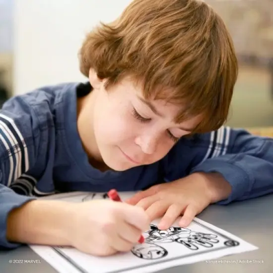 Spider-Man Avengers Paintbrush Marker Activity Book image {4}