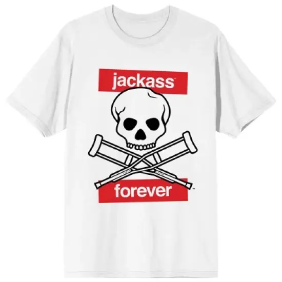 Jackass Forever Key Art Women's White T-Shirt image {8}