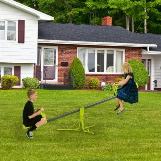Costway Kids 360 Degree Rotation Seesaw Teeter Totter Outdoor Play Set Toy image {3}