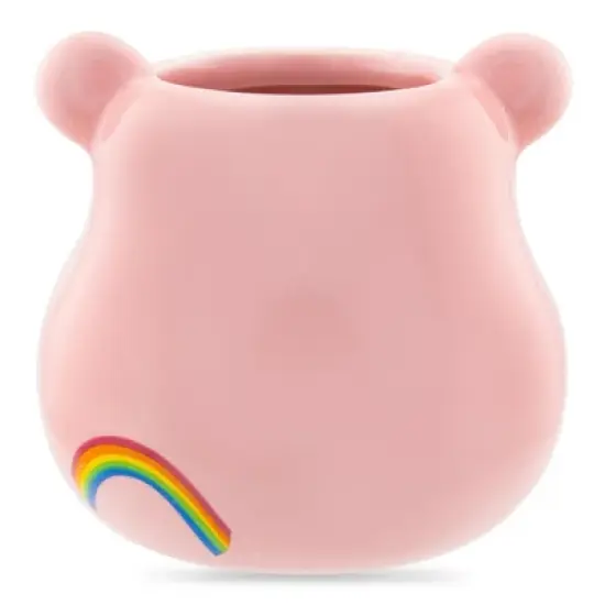 Silver Buffalo Care Bears Cheer Bear Sculpted Ceramic Mini Mug | Holds 2.5 Ounces image {2}