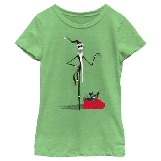 Girl's The Nightmare Before Christmas Christmas Sandy Claws T-Shirt image {3}