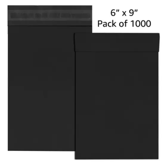 UOFFICE Color Poly Mailer Envelope Bags 6" x 9" image {4}
