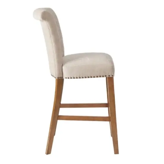 30" Lorsted Barstool Cream image {3}