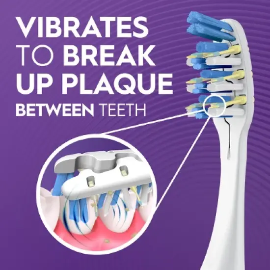 Oral-B Pulsar Whitening Battery Soft Toothbrush - 2pk image {4}