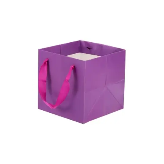 Unique Bargains Paper Bag with Handle Pack Bouquet Packaging Bag 12 pcs image {5}