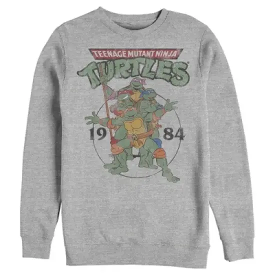 Men's Teenage Mutant Ninja Turtles 1984 Heroes Sweatshirt image {3}