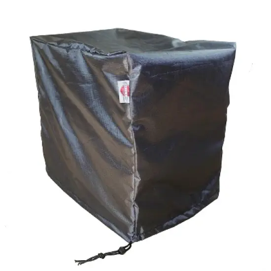 Summerset Shield Wedge Accent table Cover Ultimate Protection for Your Outdoor Furniture 16"/22" x 31.5" x 24.5" Mercury image {1}