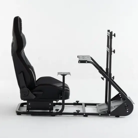 APRILSOUL Enhanced and stable racing wheel cockpit, compatible with Fanatec, PXN, Thrustmaster, Logitech adjustable driving simulators image {2}