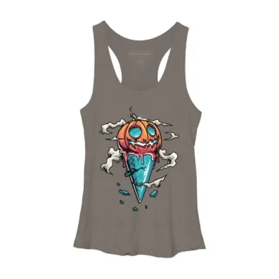 Women's Design By Humans Halloween By anggatantama Racerback Tank Top image {4}