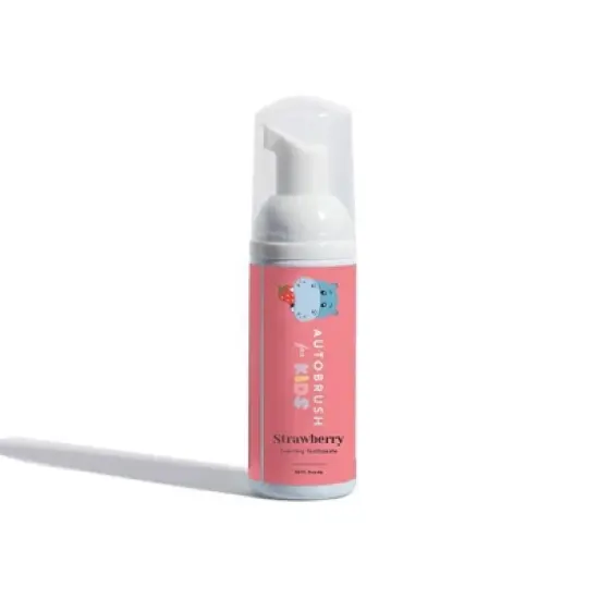 Autobrush Fluoride Foaming Toothpaste - Strawberry - 3.4oz image {4}