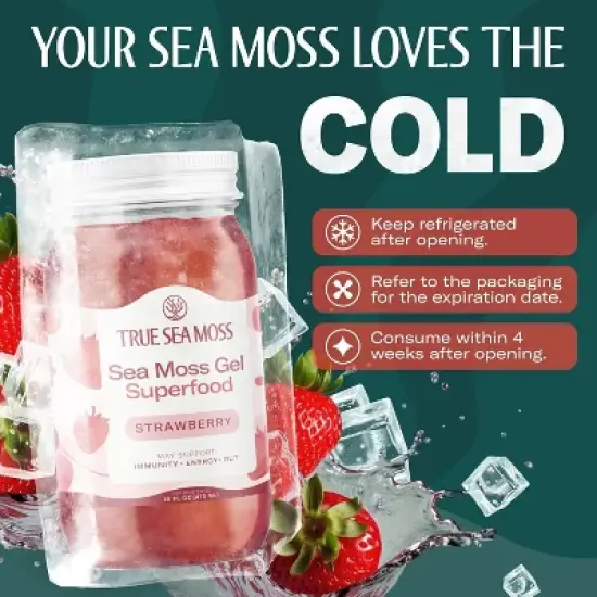 STRAWBERRY SEA MOSS GEL image {6}