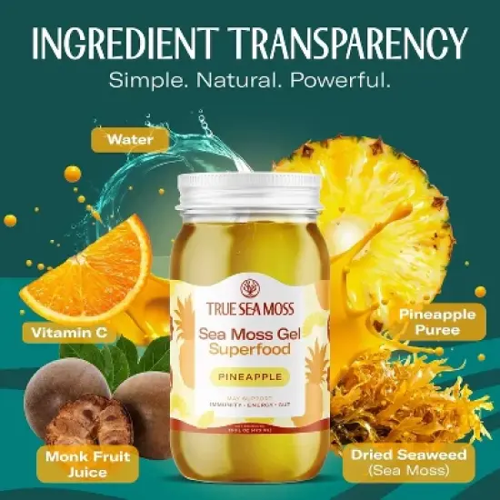 PINEAPPLE SEA MOSS GEL image {2}