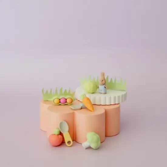 Daydream Society - Bunnies In The Garden Mini Erasers - Pack of 8 Erasers image {1}