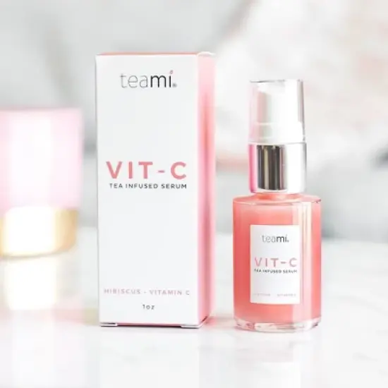 Teami Hibiscus Infused Vitamin-C Serum - 1oz image {3}