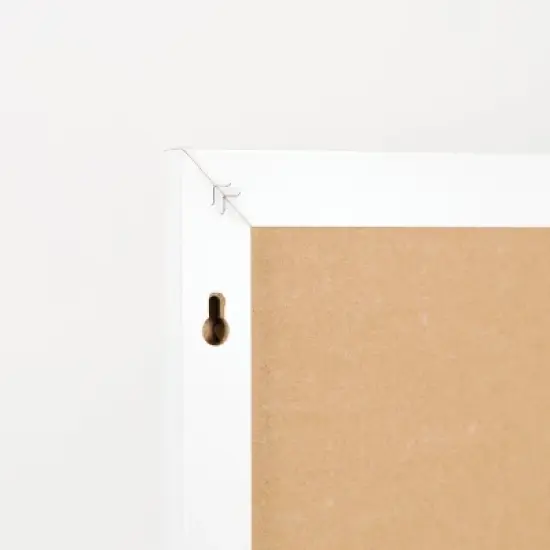 U Brands 40"x30" Magnetic Dry Erase Calendar Board White Decor Frame image {3}